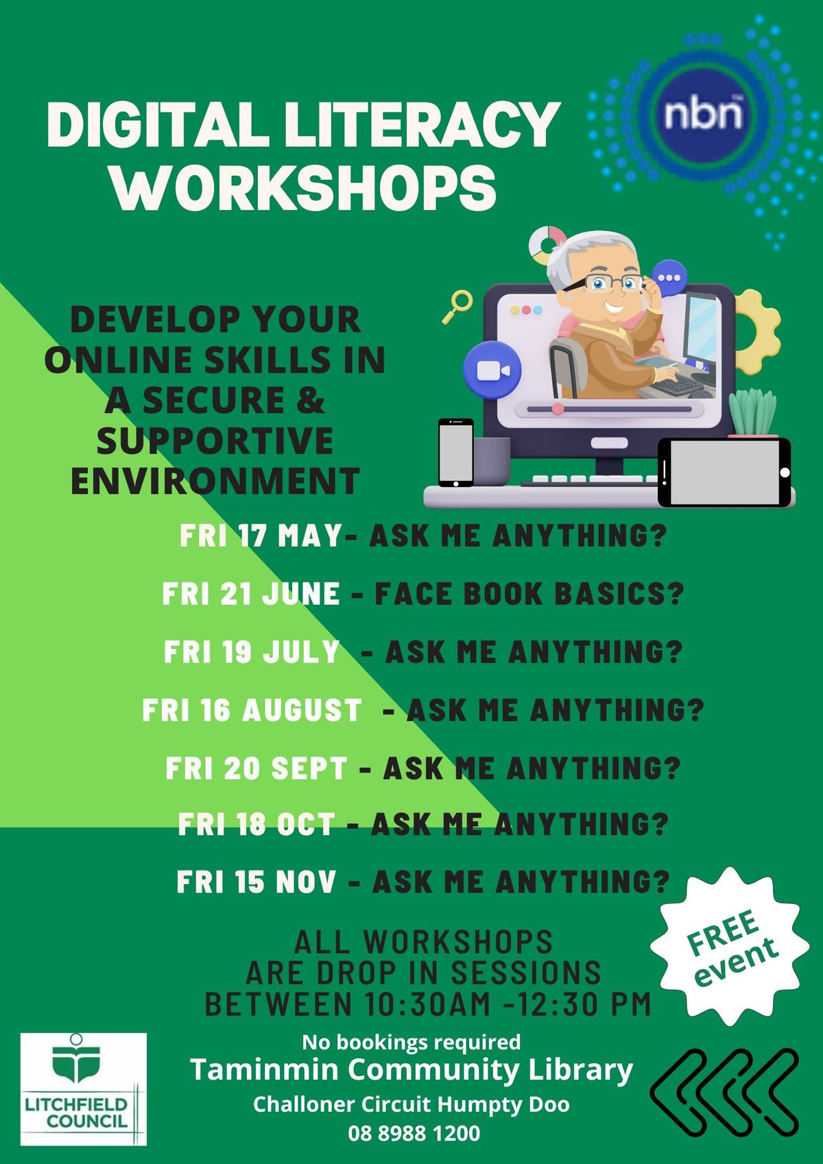 Digital Literacy Workshop - Ask me anything?