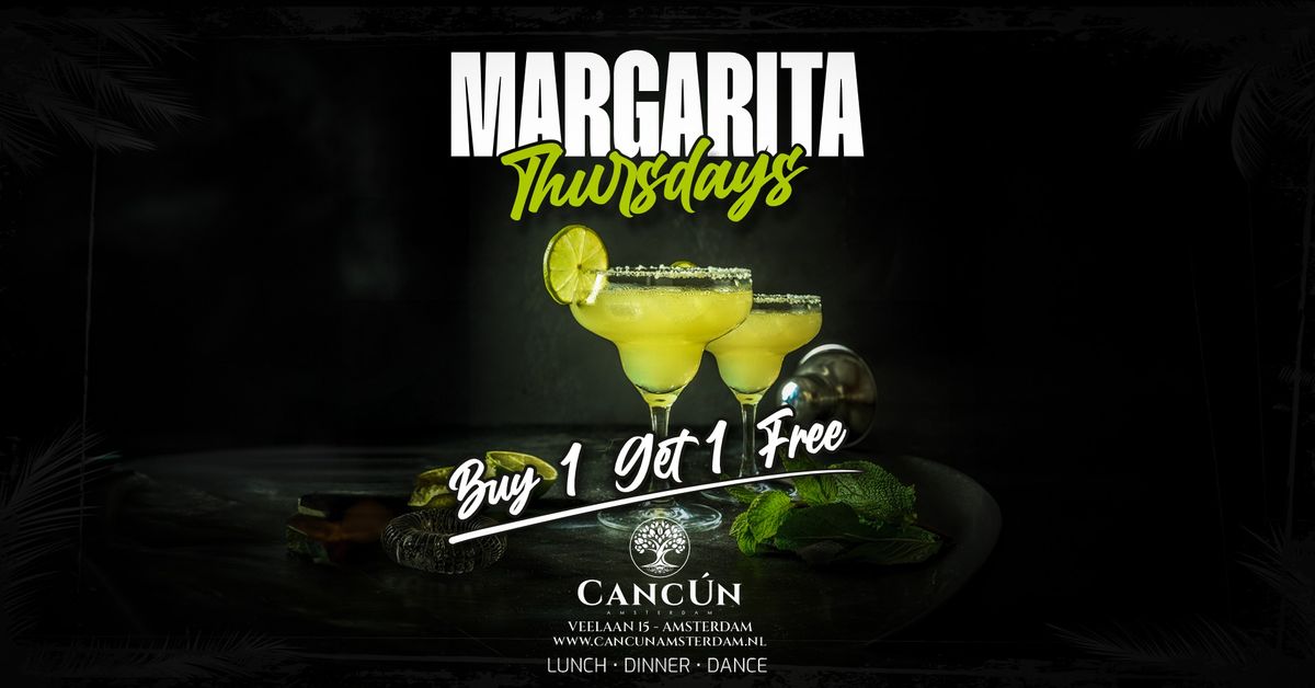 MARGARITA THURSDAYS - BUY 1 Get 1 