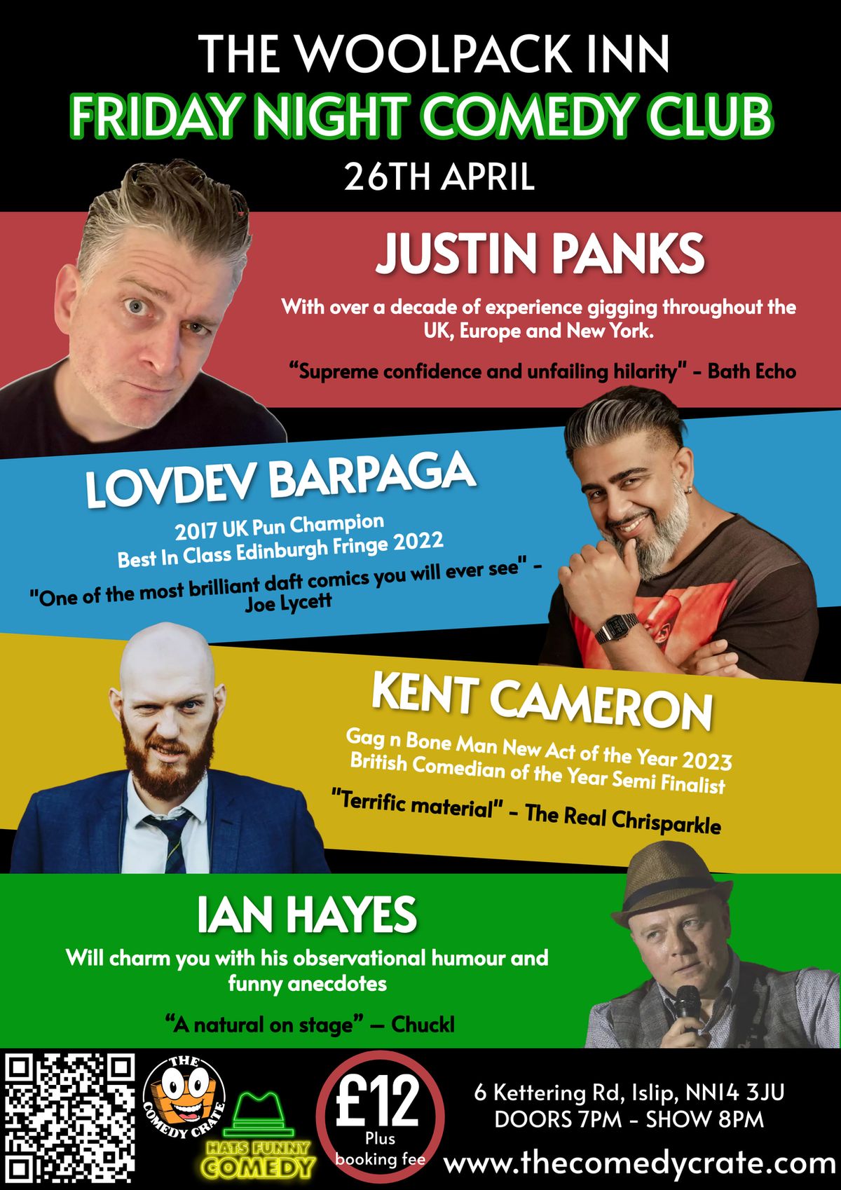Comedy At The Woolpack Inn