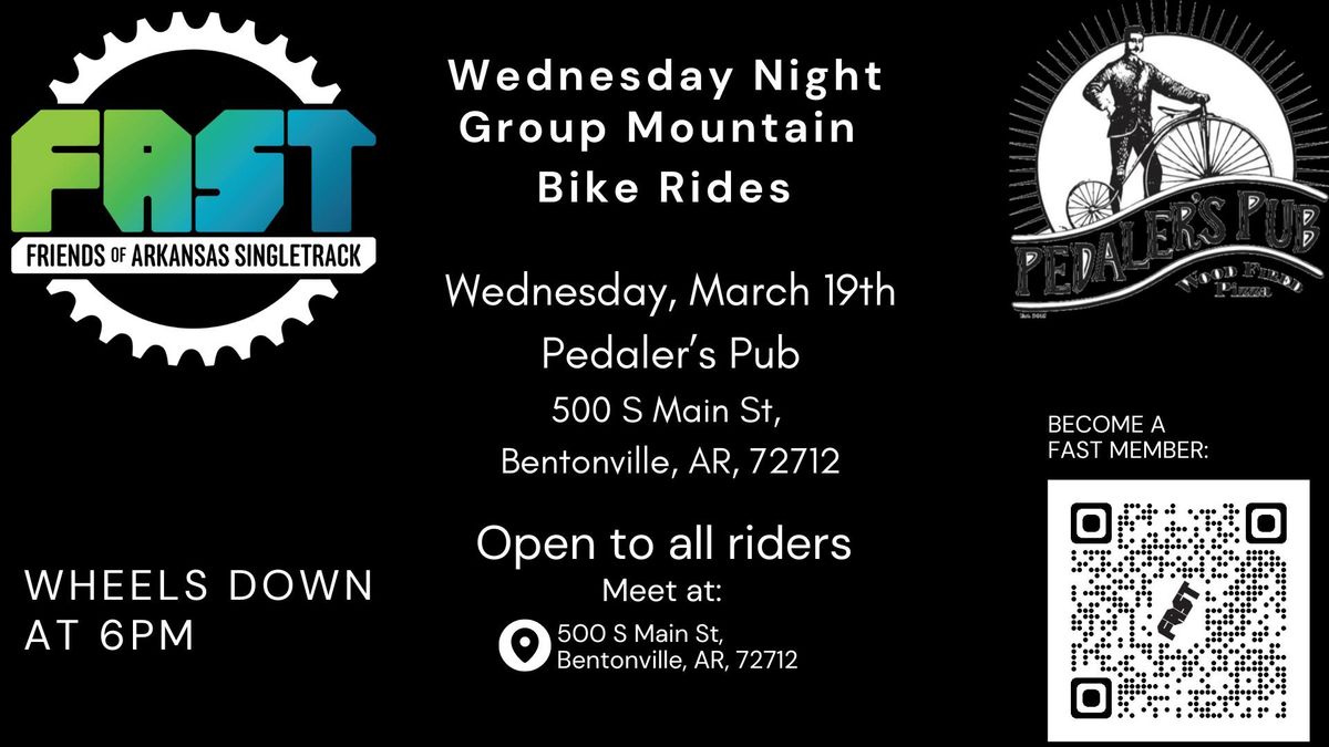 FAST Wed Night Group Ride Pedaler's Pub