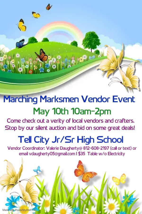 Tell City Marching Marksmen Annual Vendor Fair and Silent Auction