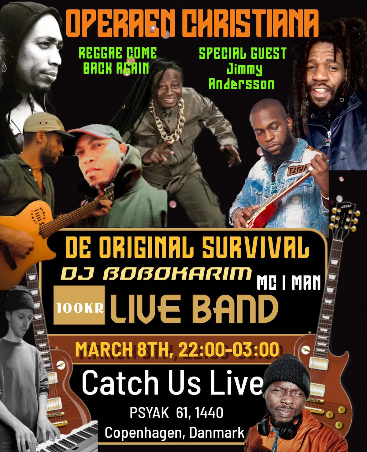 De Original Survival - Reggae Night @ Operaen Christiania