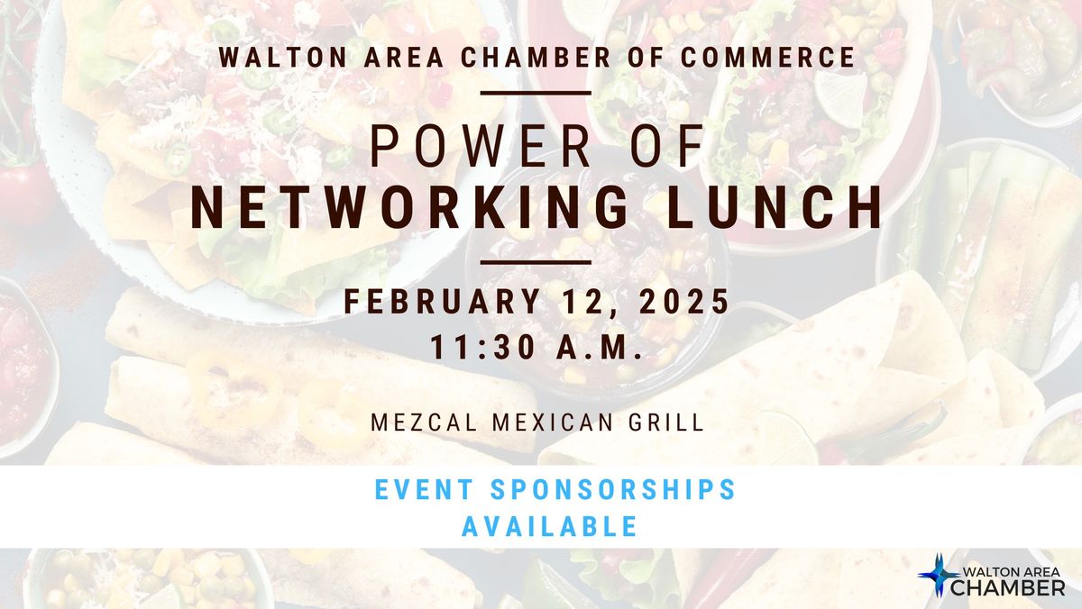 February Power of Networking Lunch 