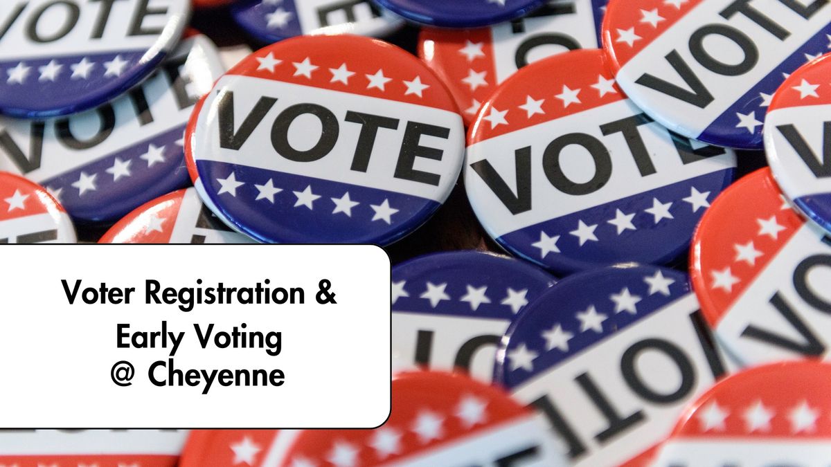 Voter Registration and Early Voting for the General Election