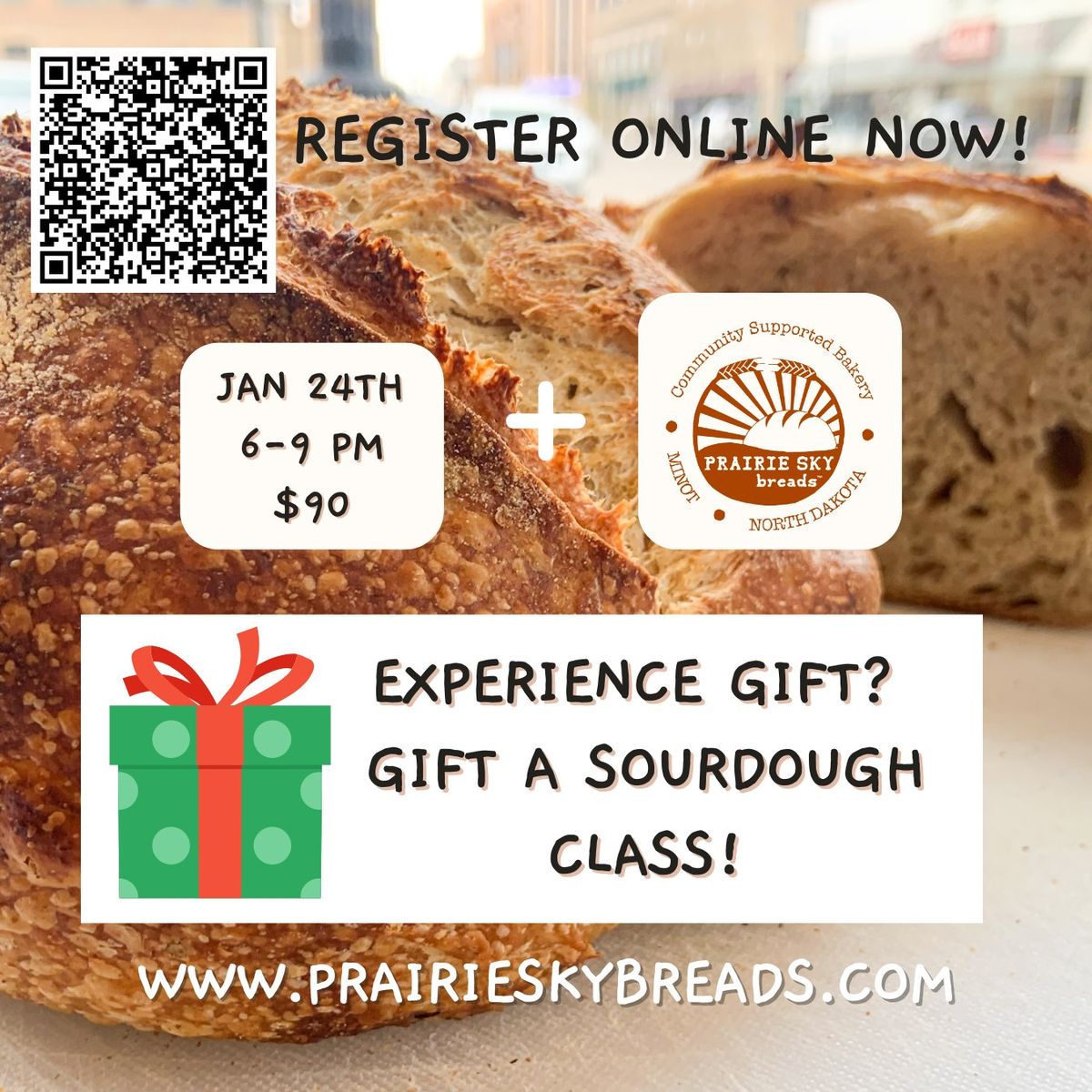 Give the Gift of a Sourdough Class at PSB 