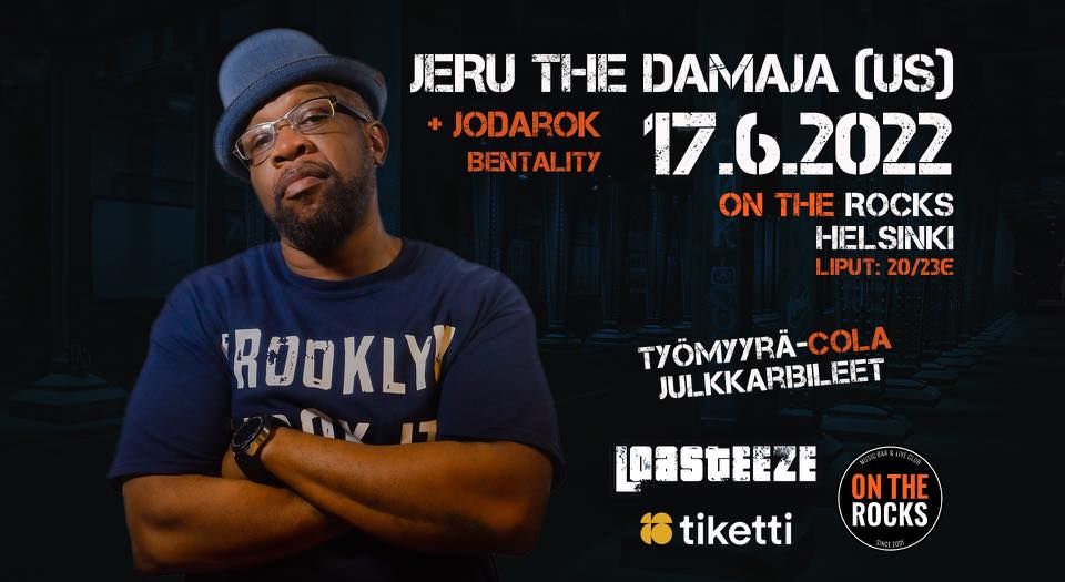 Jeru The Damaja (US) @ On The Rocks, Helsinki | 17.06.22