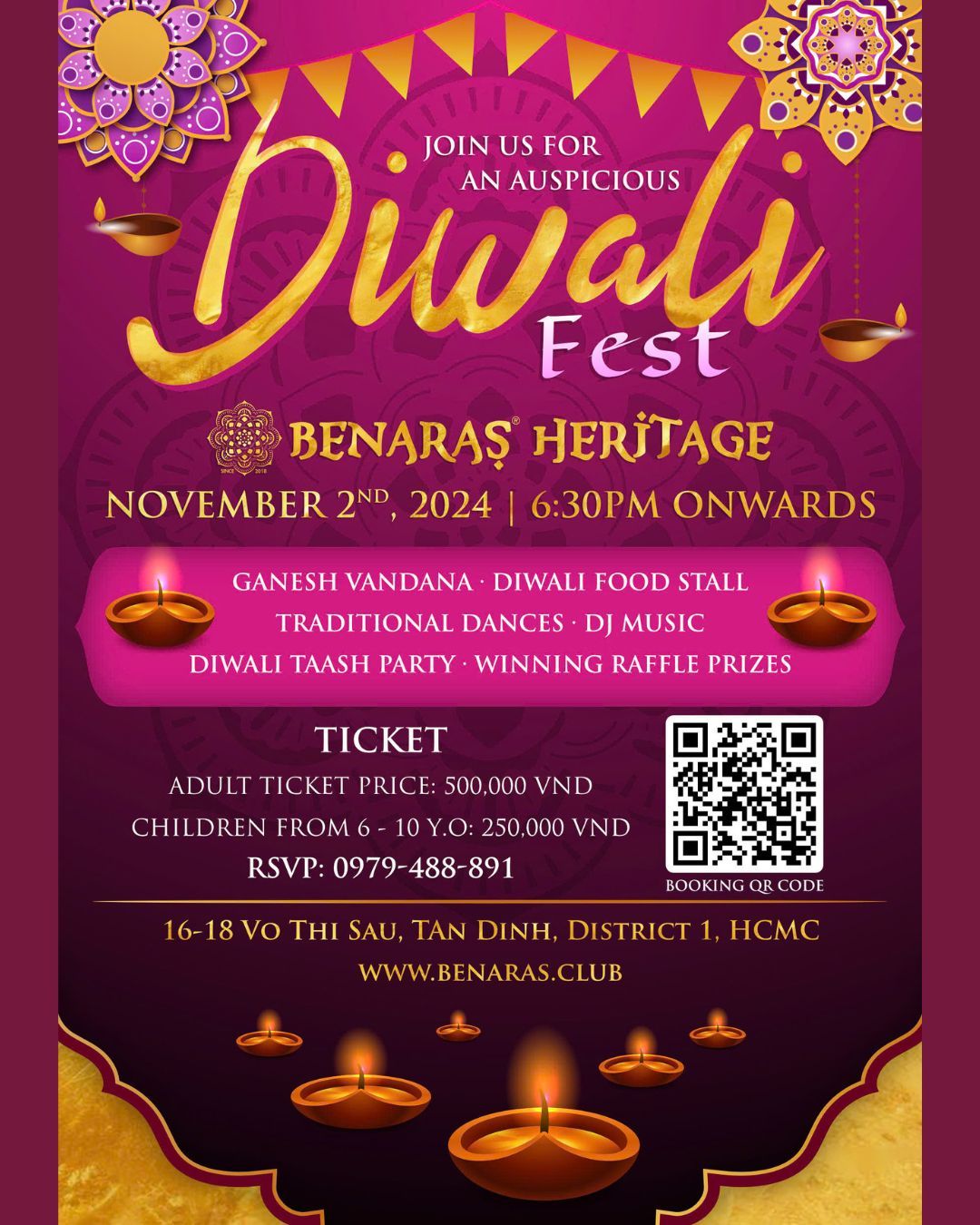 DIWALI FEST @ BENARAS HERITAGE 