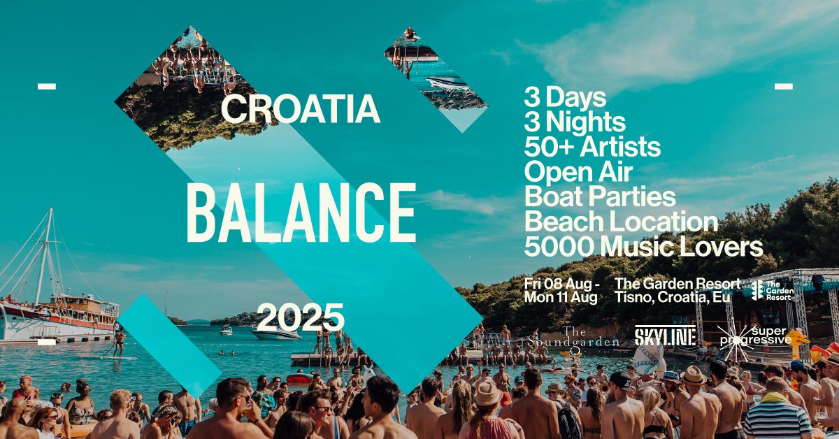 Balance Croatia 2025 - The Garden Resort Tisno