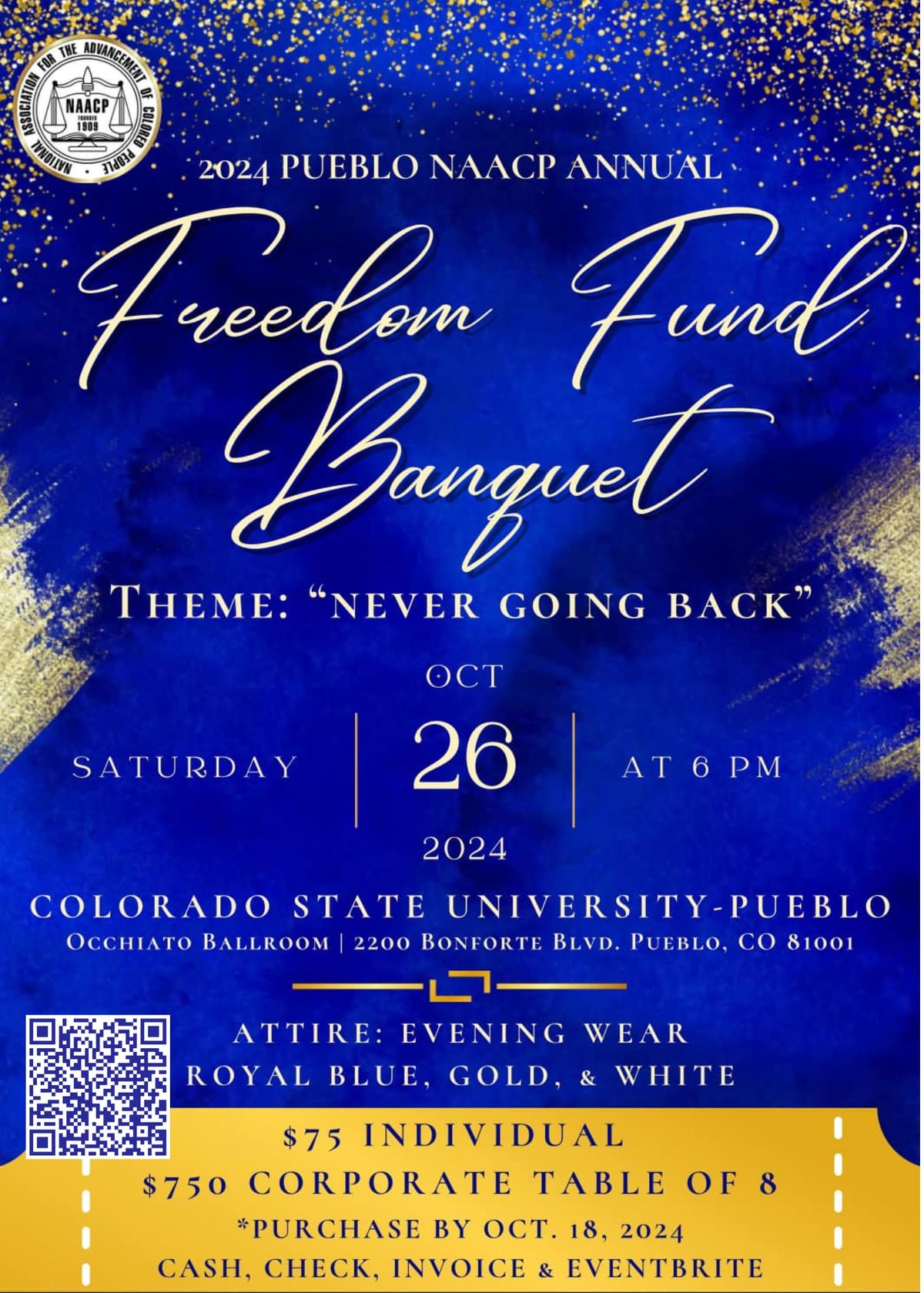 2024 Pueblo NAACP Freedom Fund Banquet