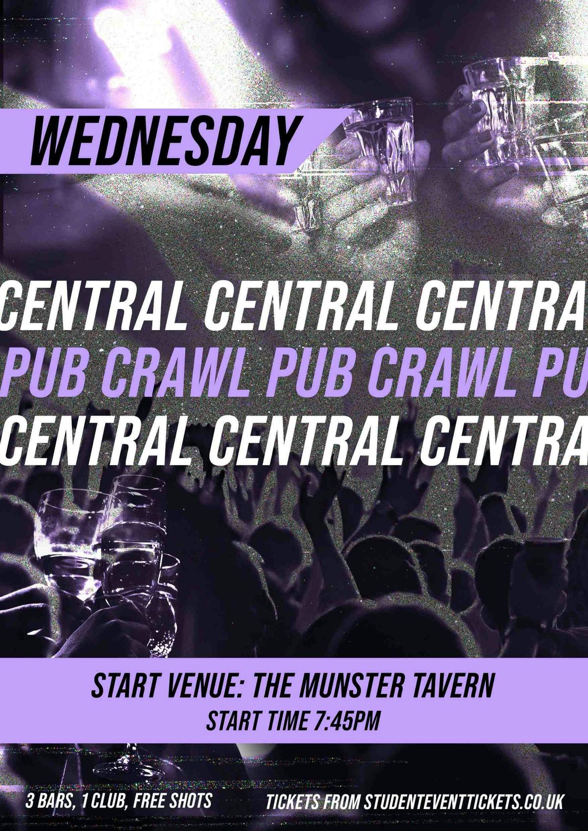 CENTRAL LONDON PUB CRAWL - WEDNESDAY 20TH AUGUST