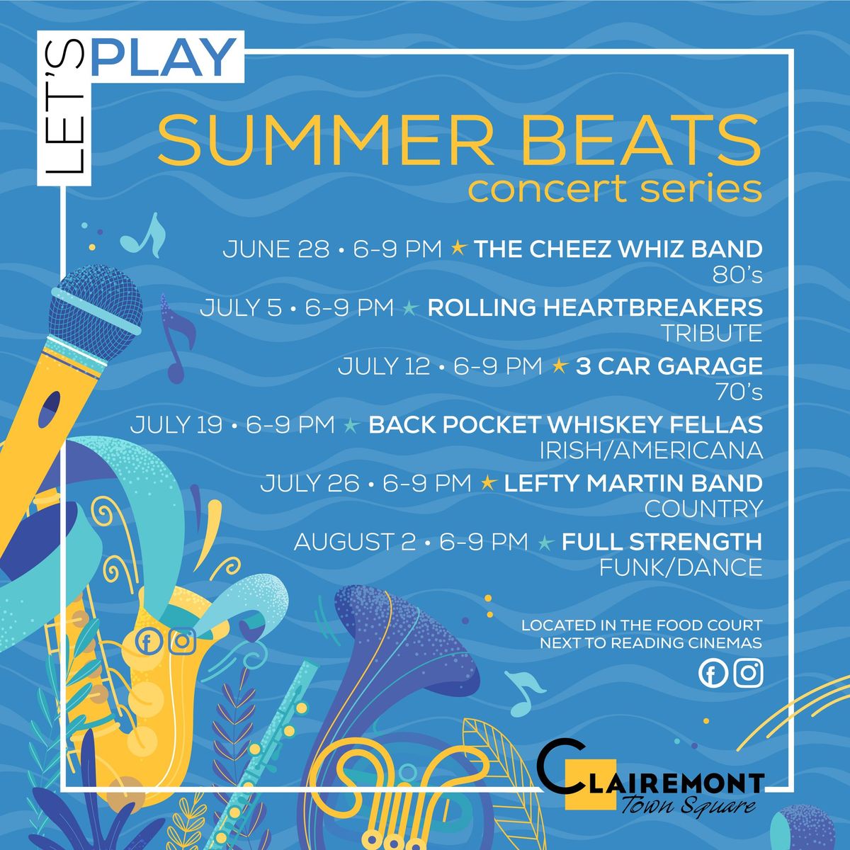 Summer Beats Concert Series - Clairemont Square
