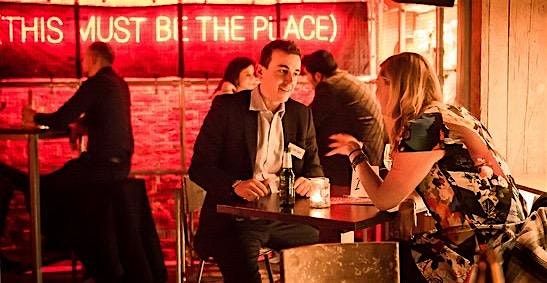 21 and up. speed dating event. Your first drink is on us
