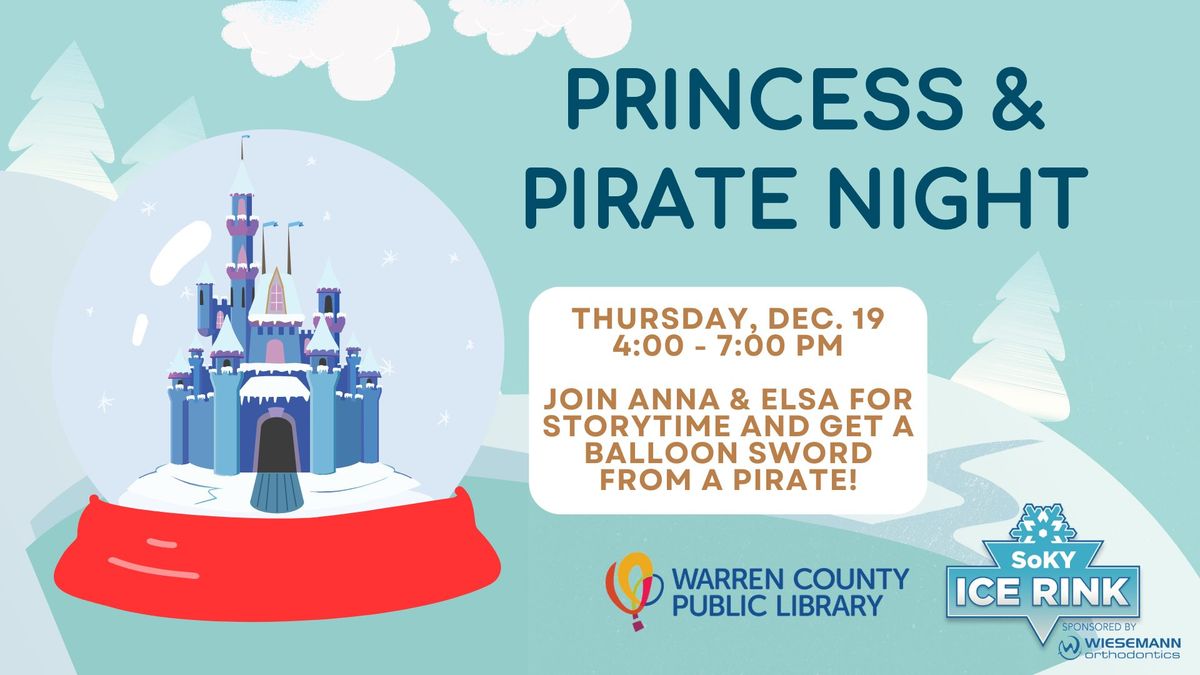 Princess & Pirate Night at SOKY Ice Rink