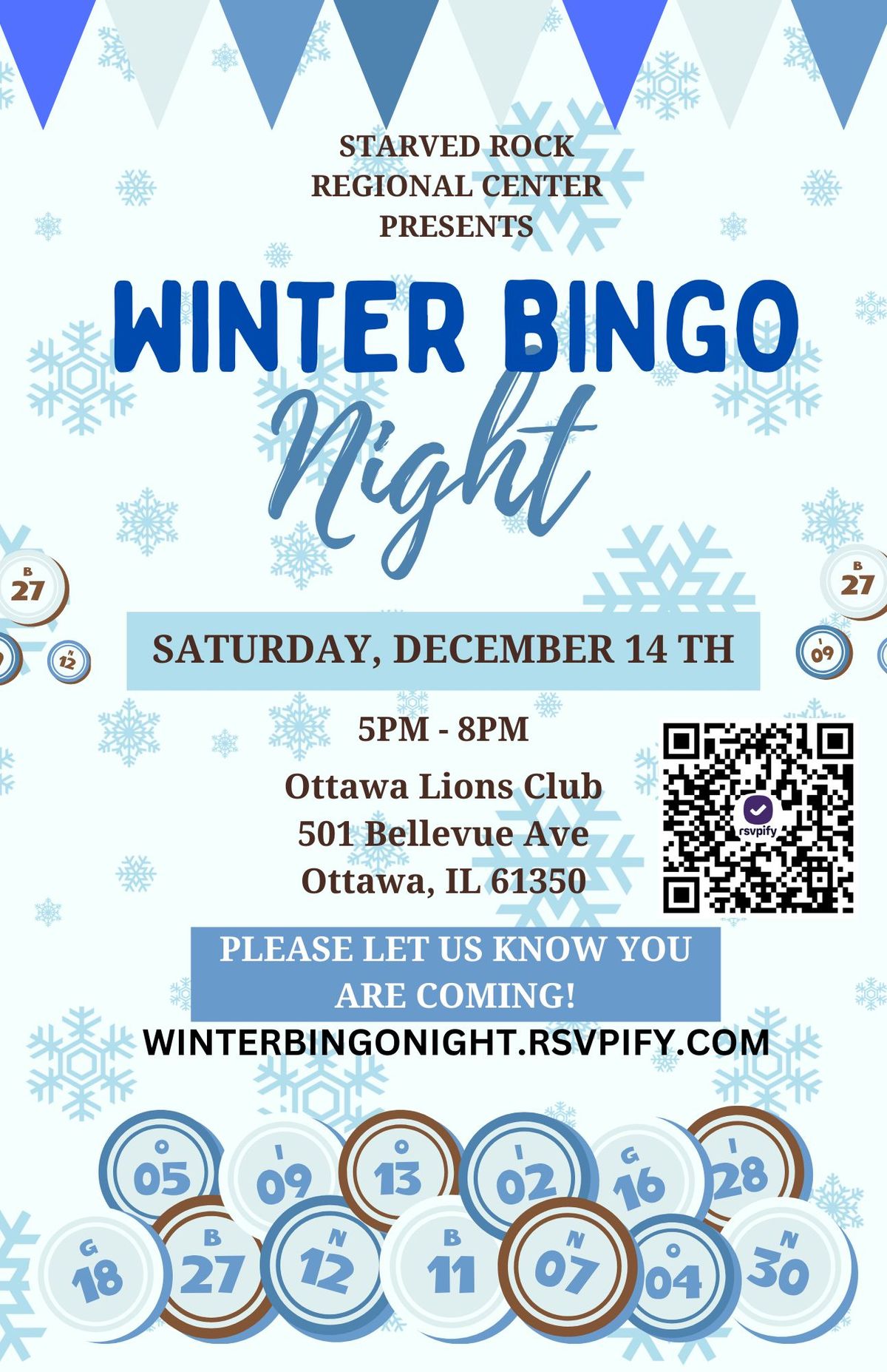 Winter Bingo Night