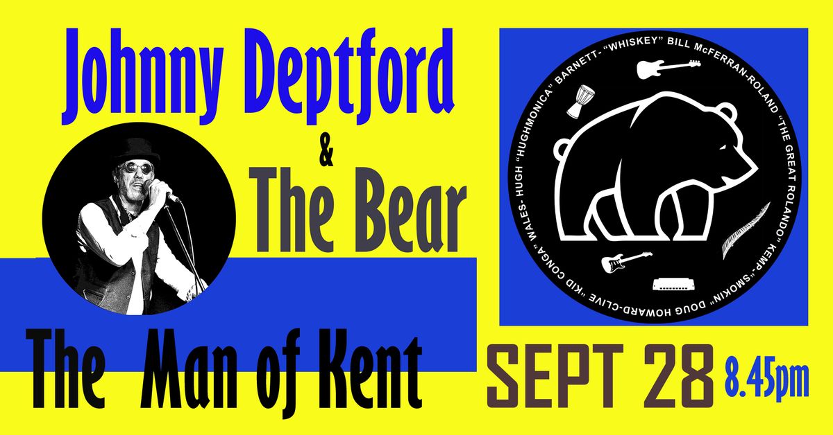 Johnny Deptford and The Bear Live at The Man of Kent