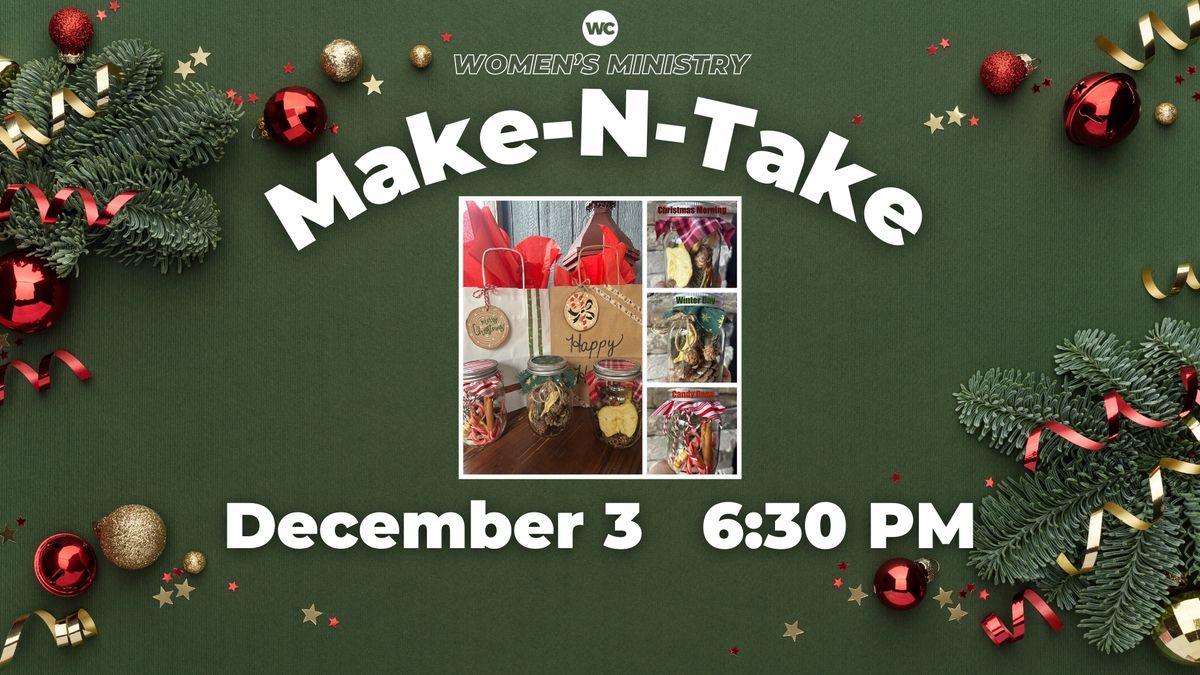 Women's Ministry: Make-N-Take