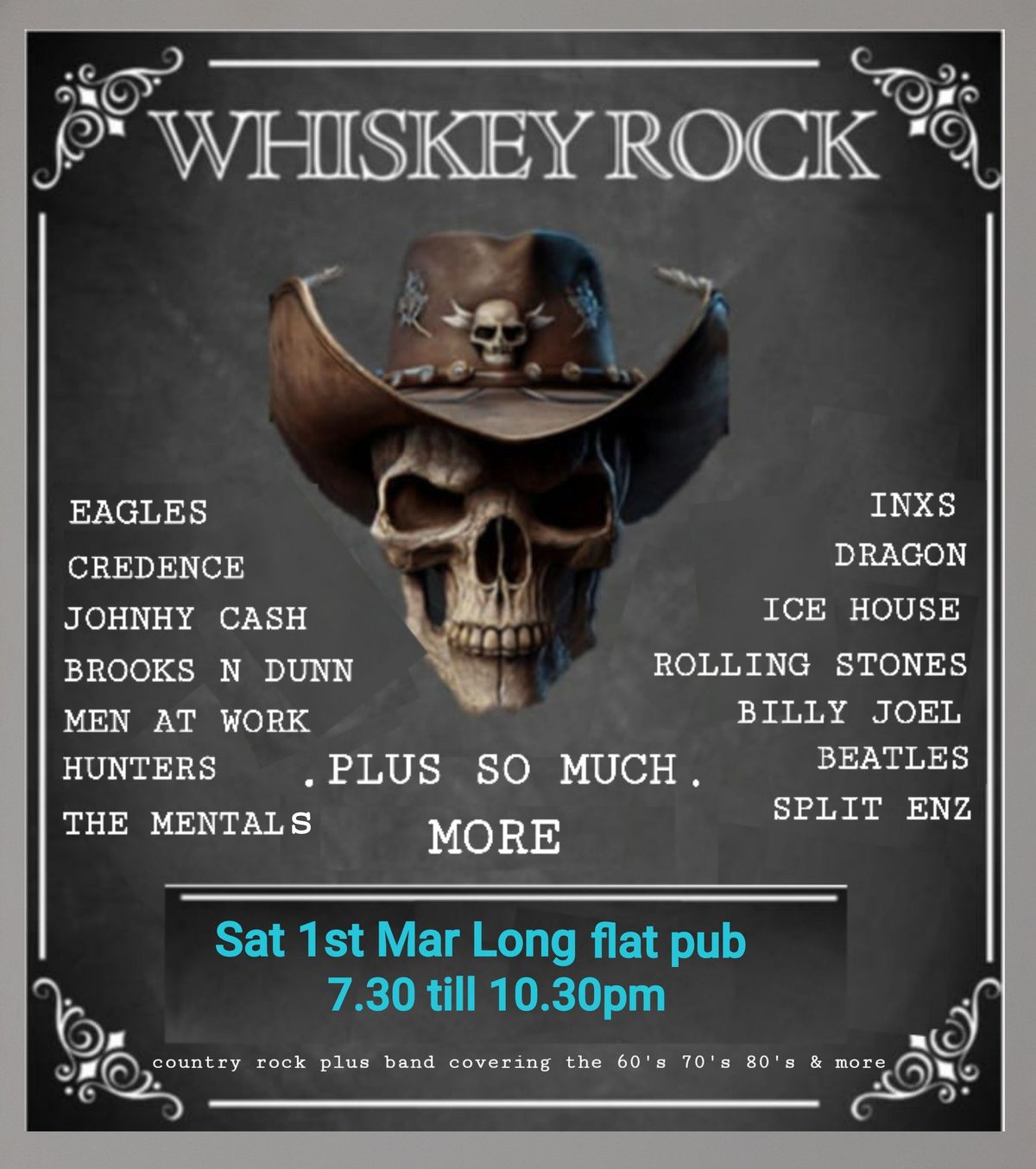 Whiskey Rock @ Long Flat Pub