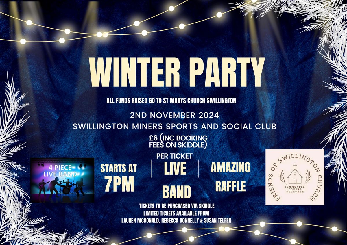 Winter Party ? - Raising funds for Swillington St Mary\u2019s Church