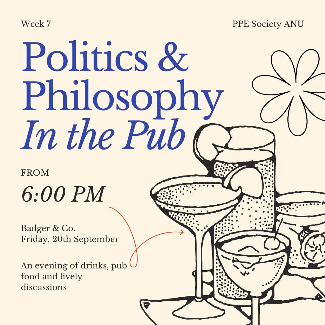 Politics & Philosophy in the Pub