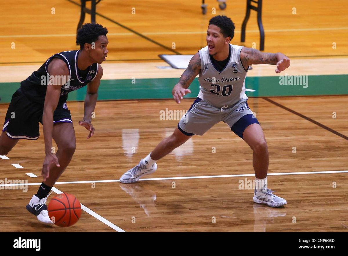 Saint Peters Peacocks at Niagara Purple Eagles Mens Basketball