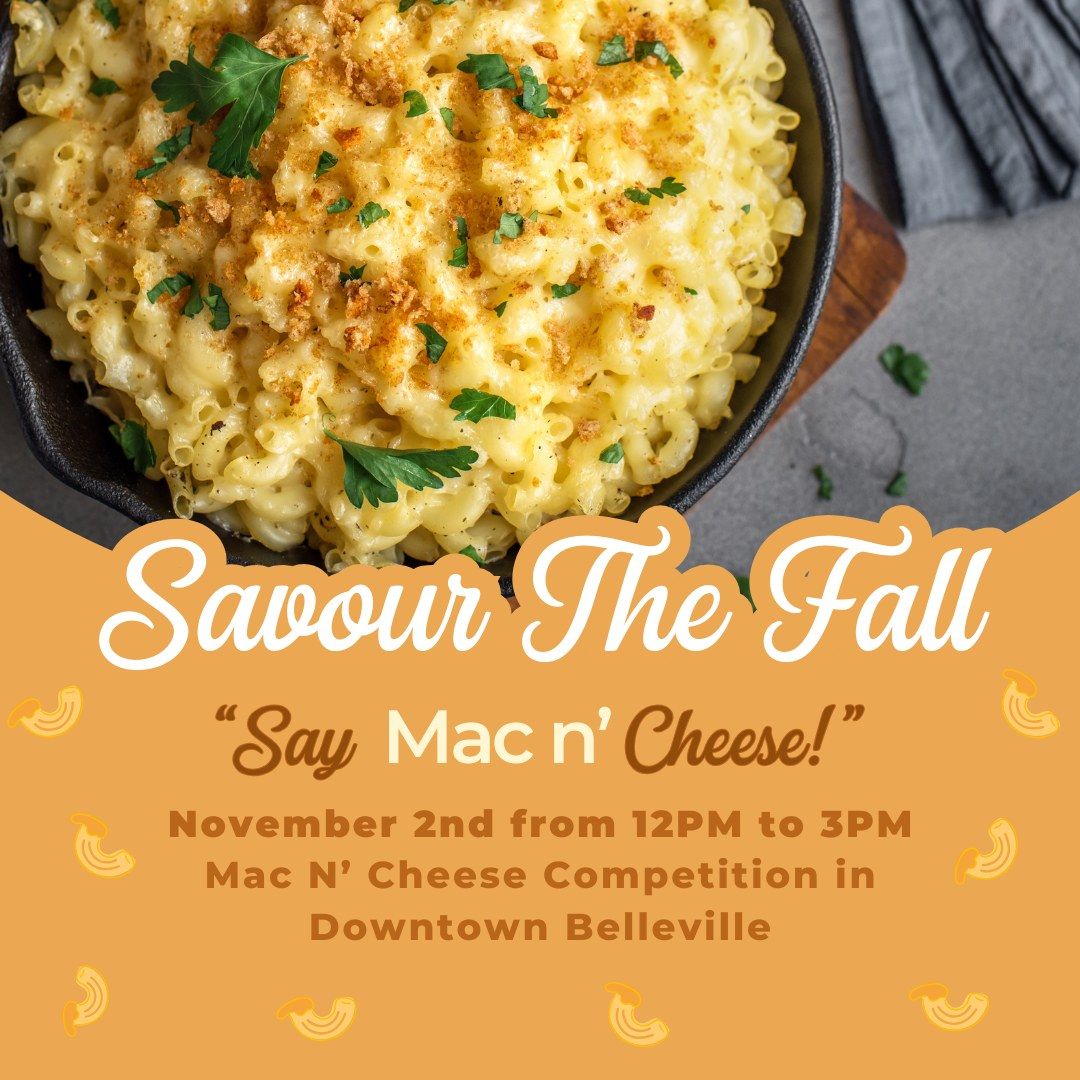 Savour The Fall - Downtown Belleville Mac n' Cheese Competition 