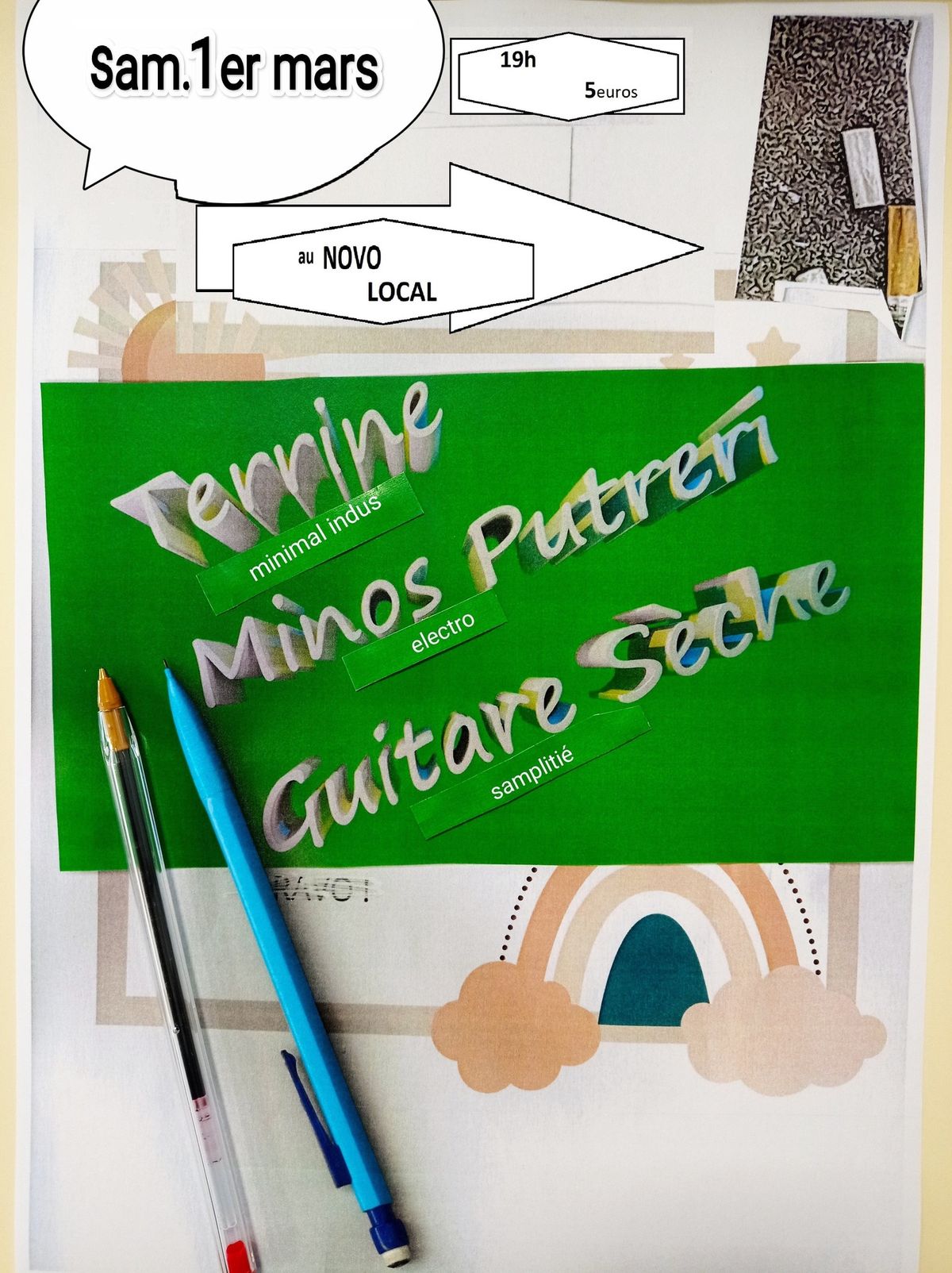  TERRINE + MINOS PUTRERI + GUITARE SECHE