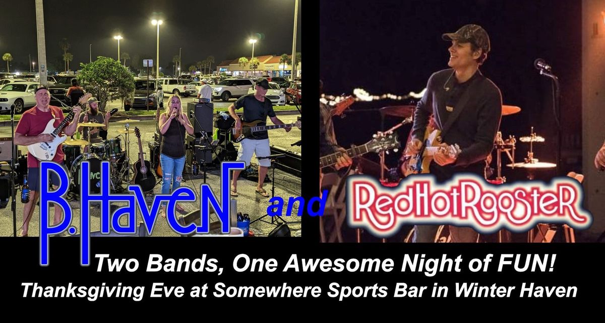 2 Bands, 1 Night of FUN at Somewhere Sports Bar!