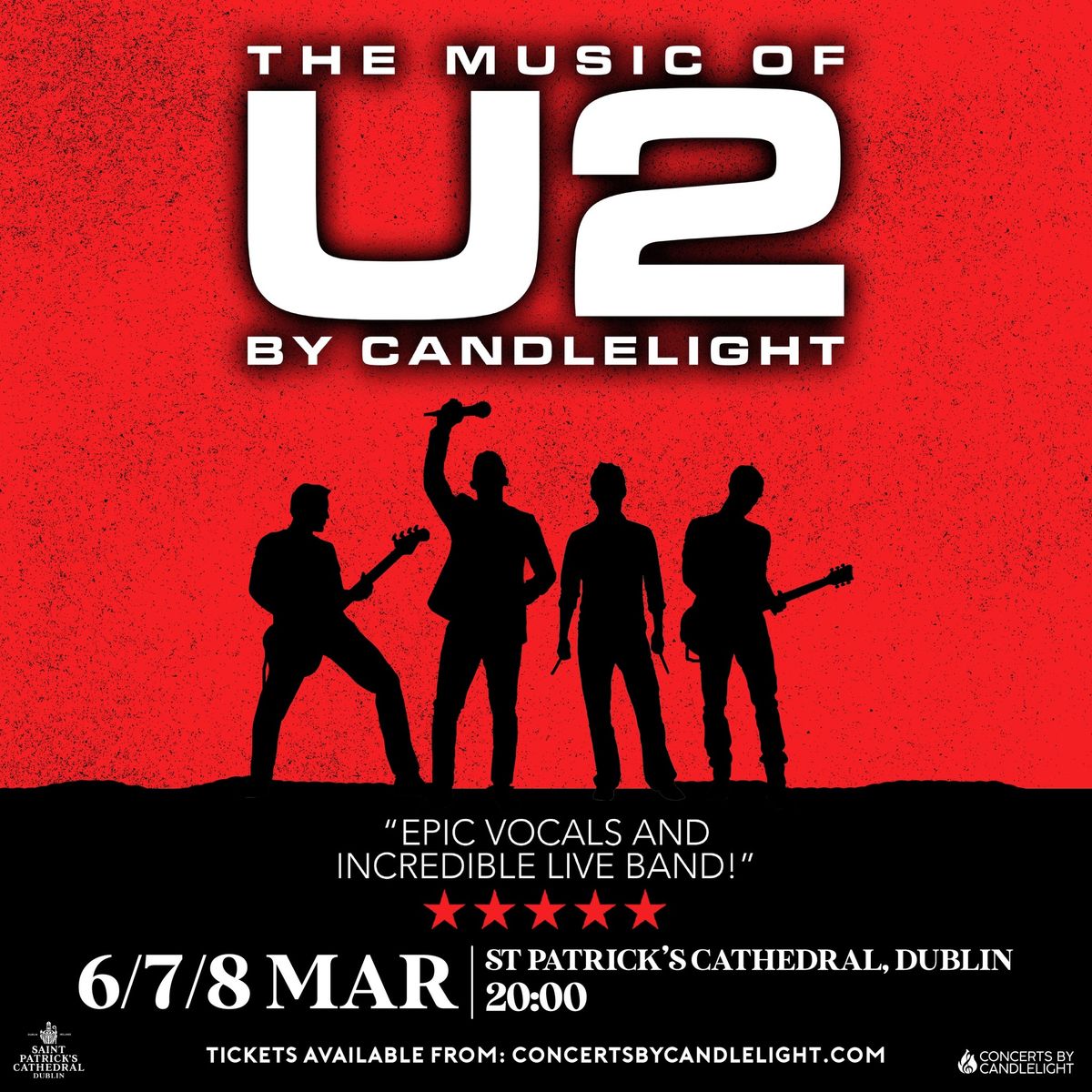 The Music Of U2 By Candlelight at St Patrick\u2019s Cathedral Dublin