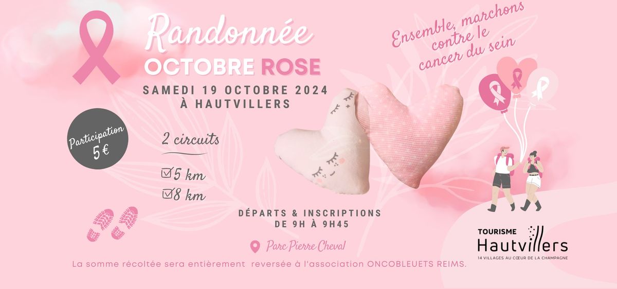 Randonn\u00e9e Octobre Rose