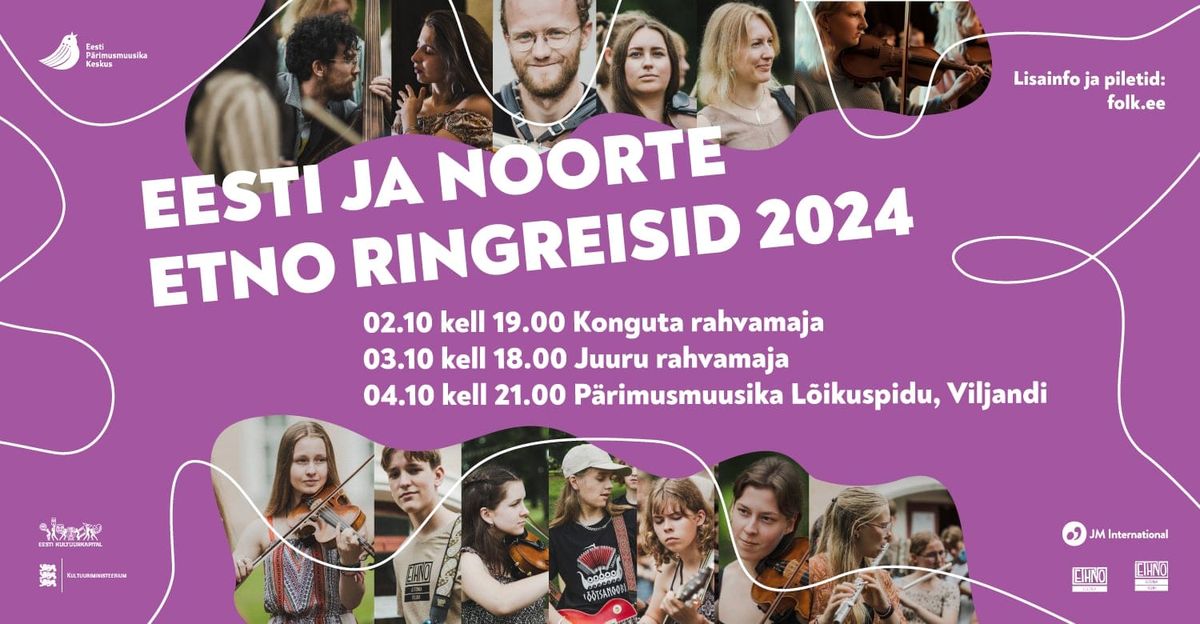 Eesti ja noorte ETNO ringreisid 2024