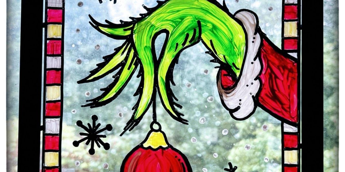 Grinch Glass Art - Painting Class