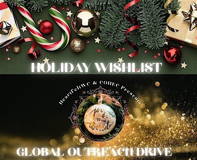 Holiday Wishlist Global Outreach Drive
