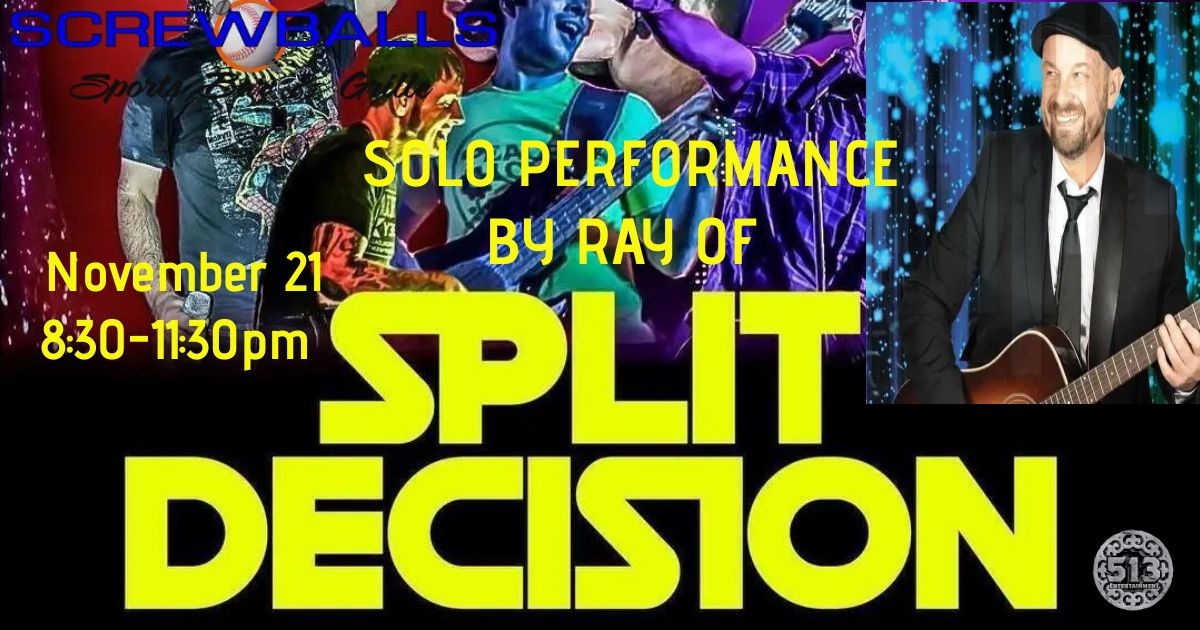 Screwballs welcomes the return of Ray from Split Decision!