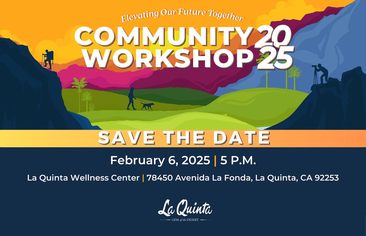 2025 Community Workshop