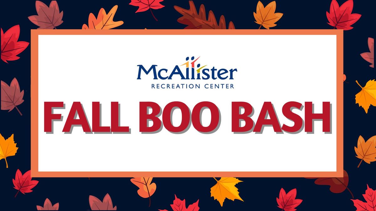 Fall Boo Bash