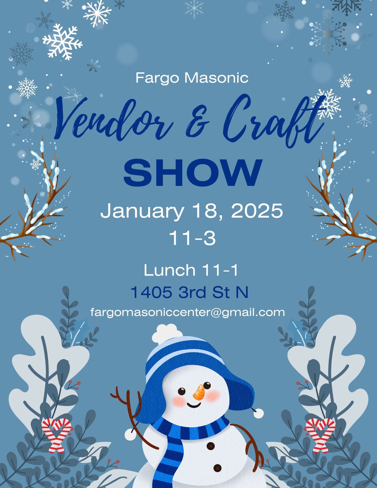 Fargo Masonic Vendor & Craft Show