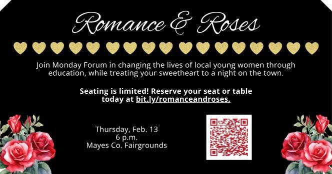 Romance & Roses: Monday Forum's Annual Valentine's Dinner