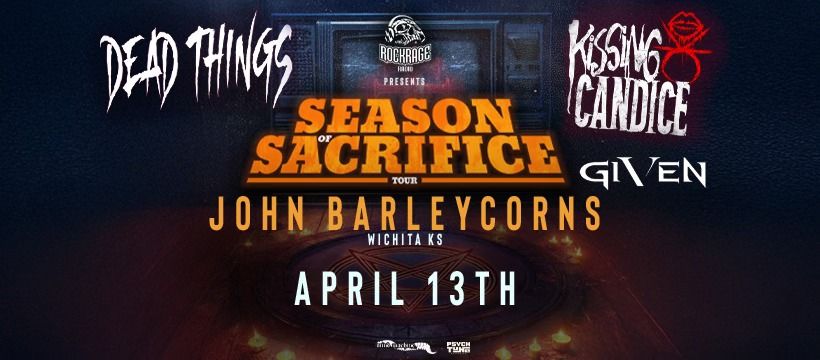 Kissing Candice & Dead Things live at John Barleycorn's!