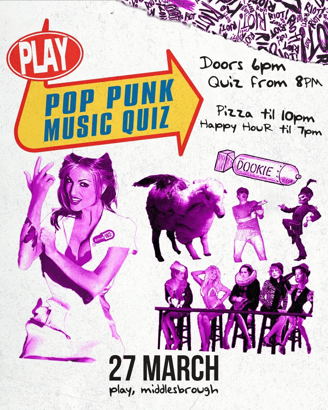 Pop Punk Music Quiz at Play, Middlesbrough