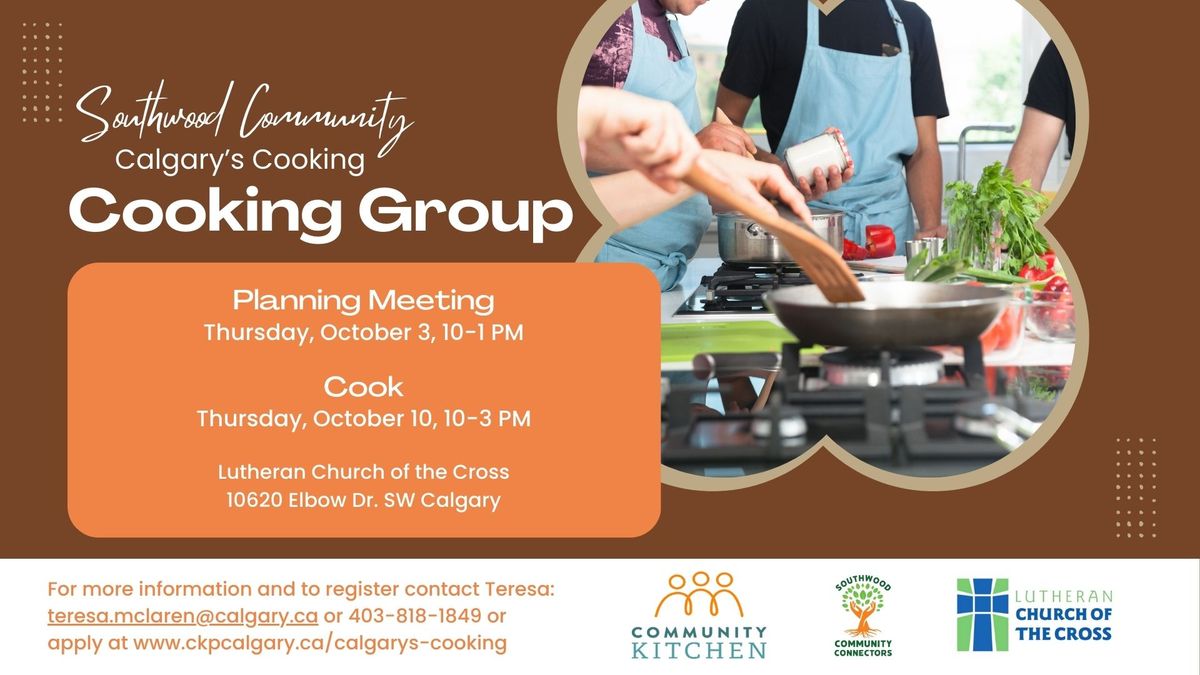 Southwood Community Cooking Group Planning Meeting