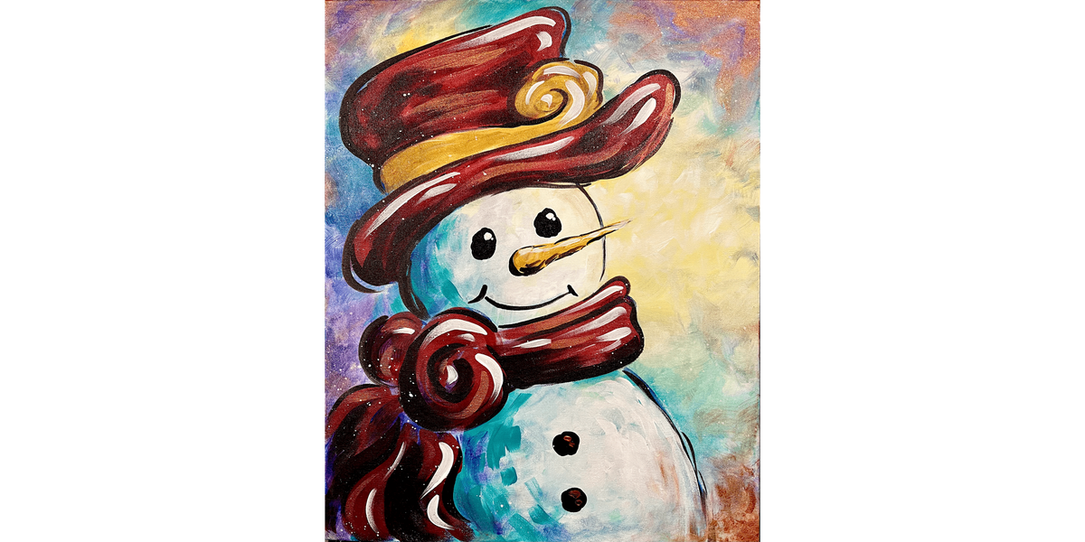 The Dapper Snowman - Paint and Sip in Cincinnati | Classpop!\u2122