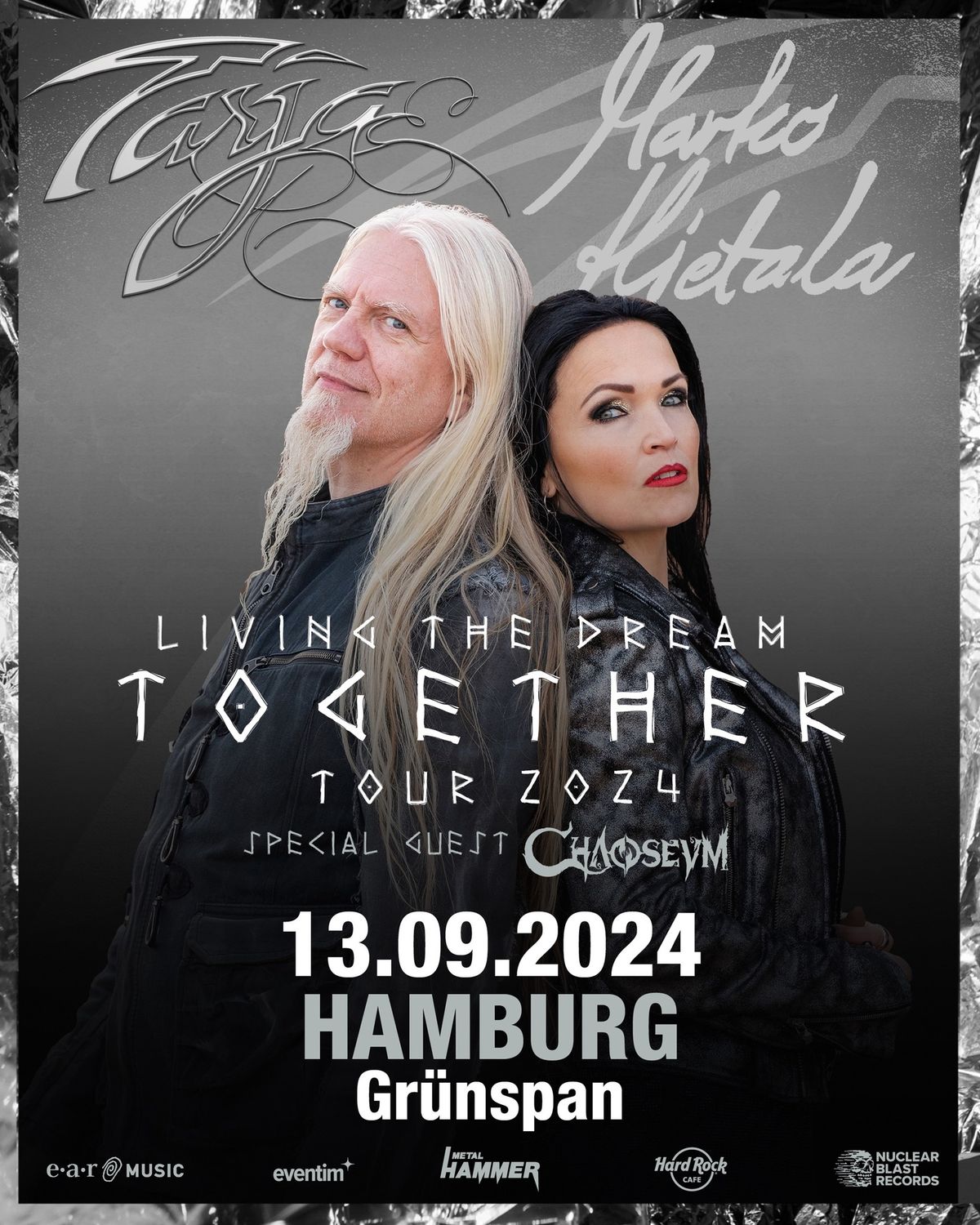 Tarja and Marko Hietala: Living the Dream TOGETHER Tour  2024