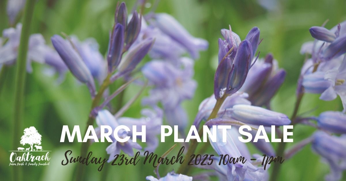 March Plant Sale