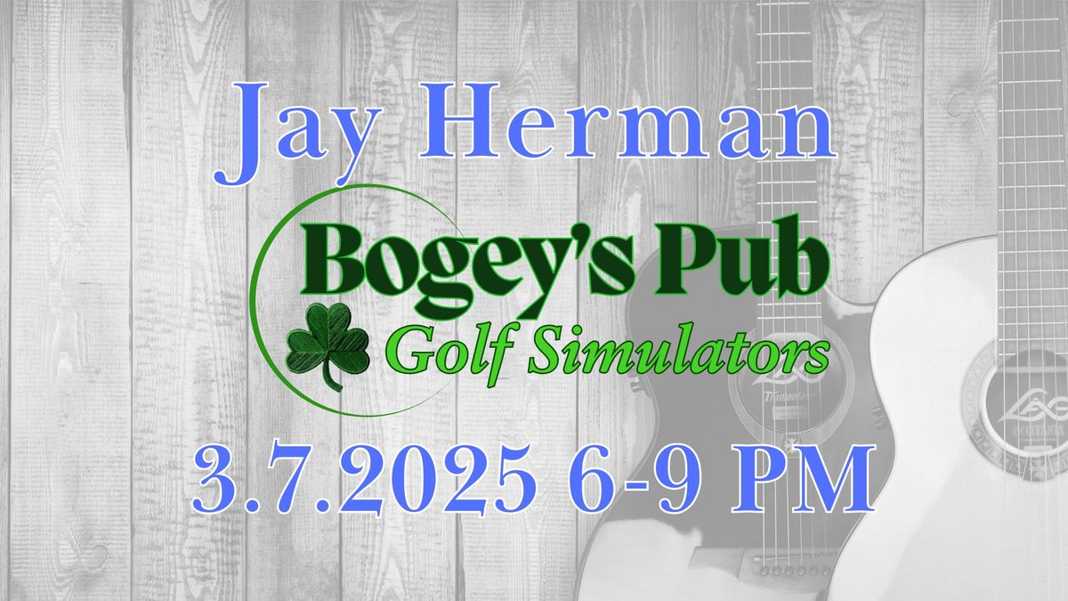 Jay Herman at Bogey's Pub