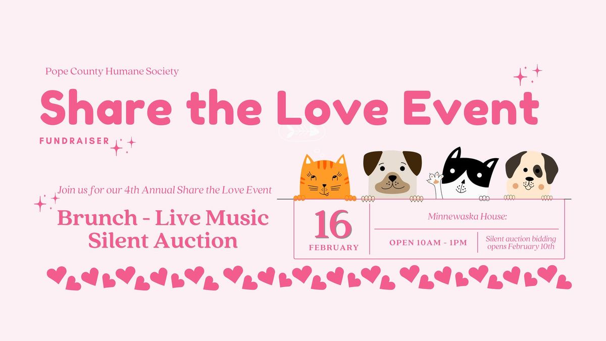 4th Annual Share the Love Event 