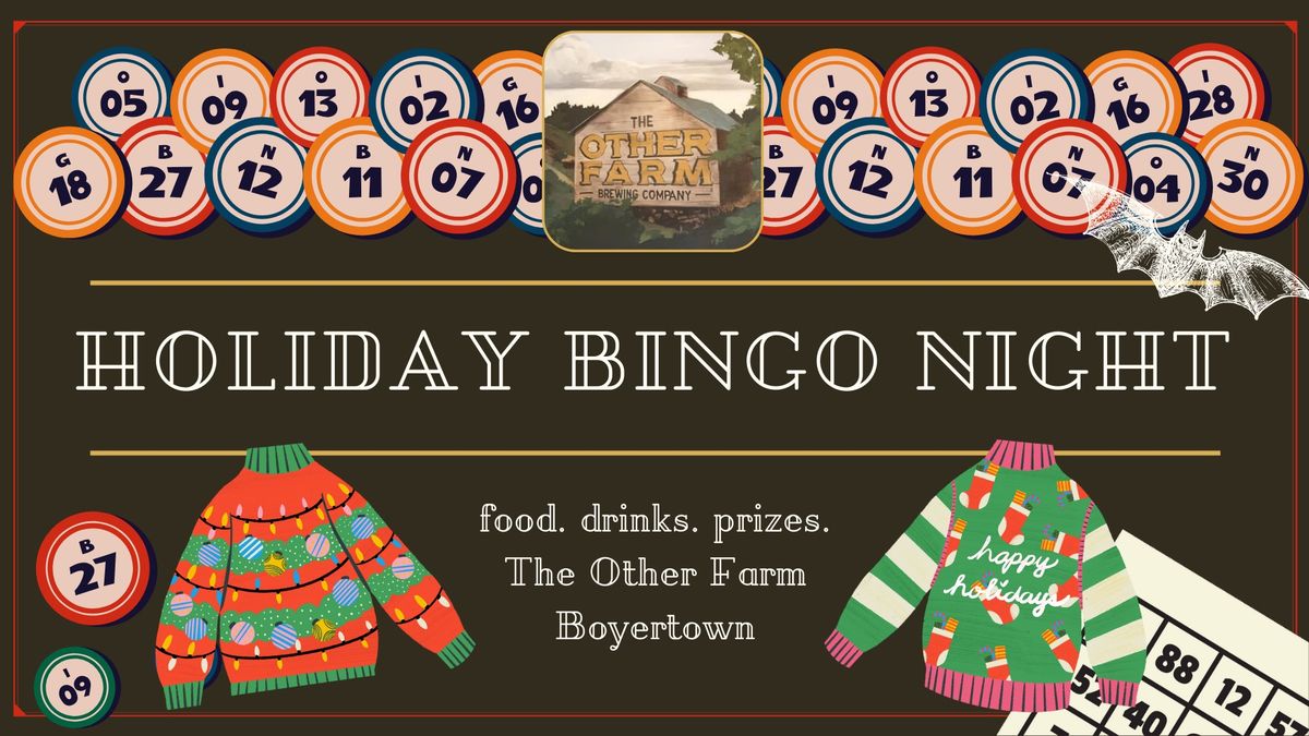 Ugly Sweater Bingo at The Other Farm 