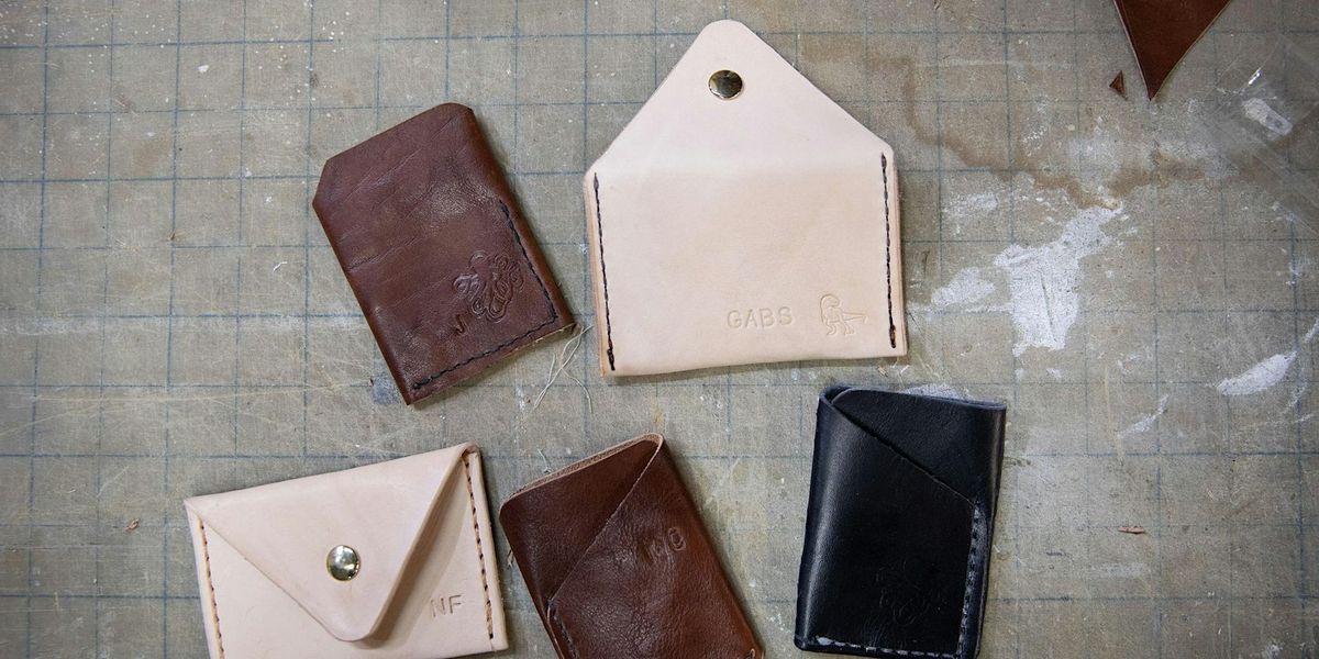 Intro to Leather Working: Hand-Stitched Wallets  (July 27th, 2024)
