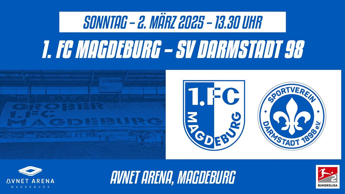 24. Spieltag: 1. FC Magdeburg \u2013 SV Darmstadt 98