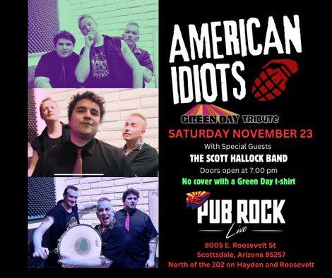 AMERICAN IDIOTS - Green Day Tribute Band