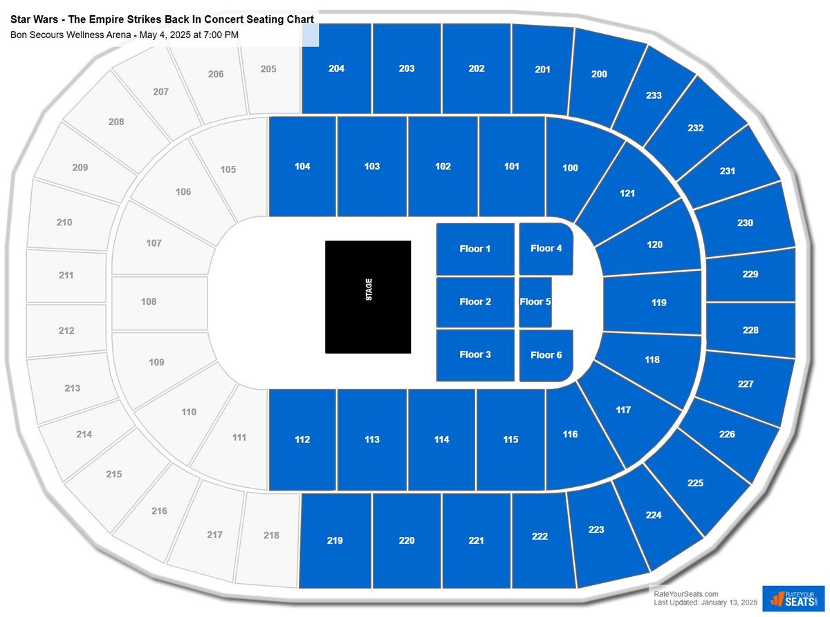 Star Wars - The Empire Strikes Back In Concert at Bon Secours Wellness Arena